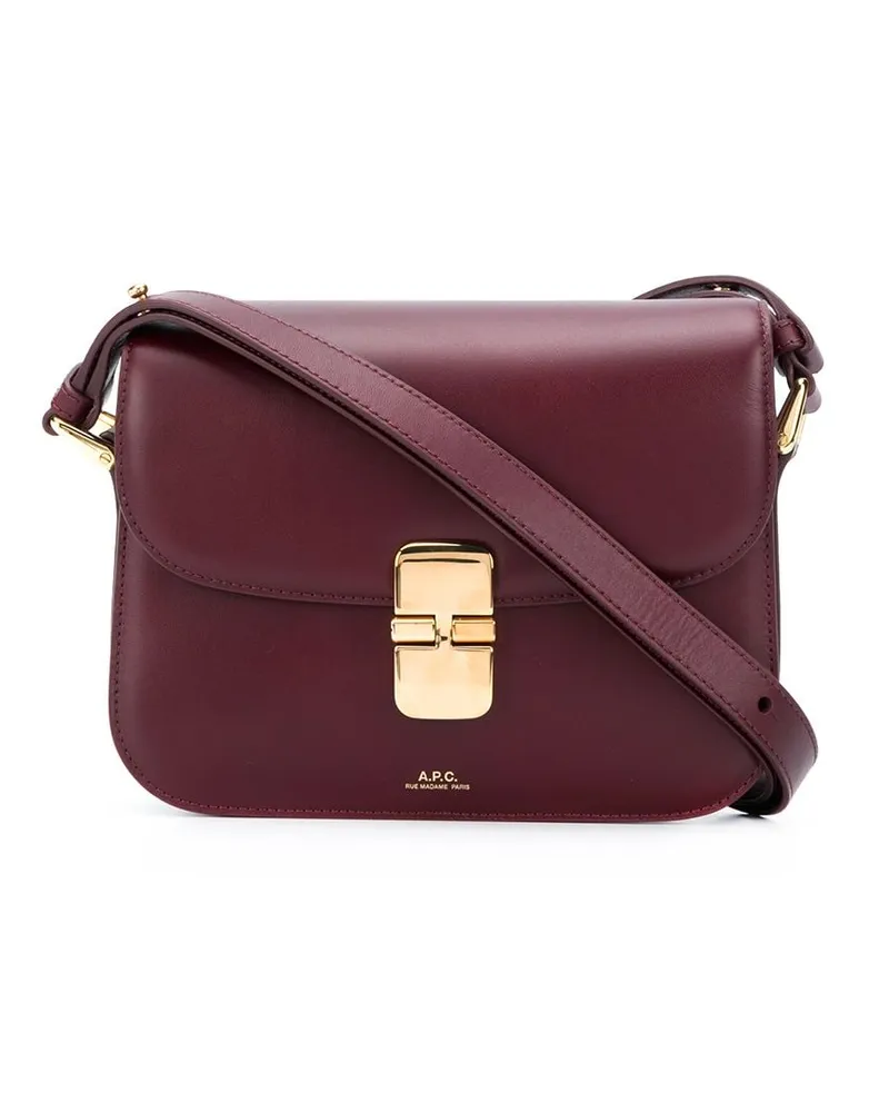 A.P.C. Kleine Grace Schultertasche - Rot Rot