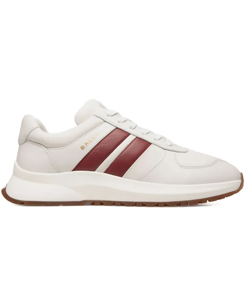 Bally Darsyl Sneakers - WHITE/B.RED/WHITE White