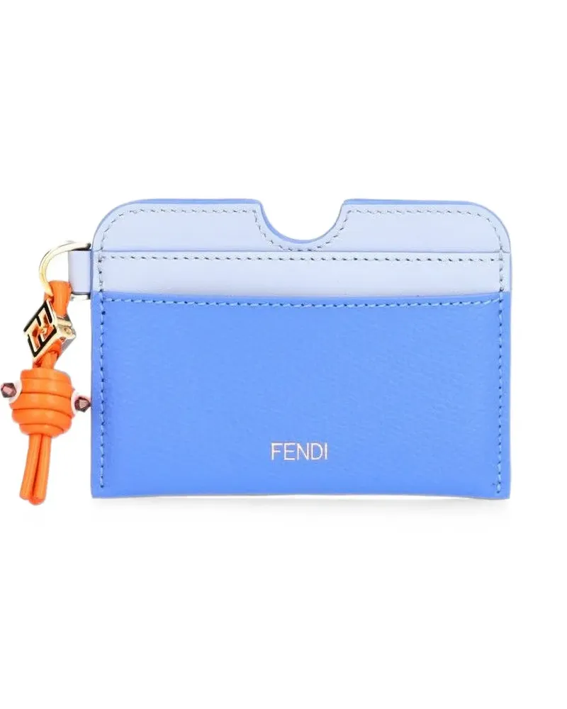 Fendi FF Diamonds card case - Blau Blau