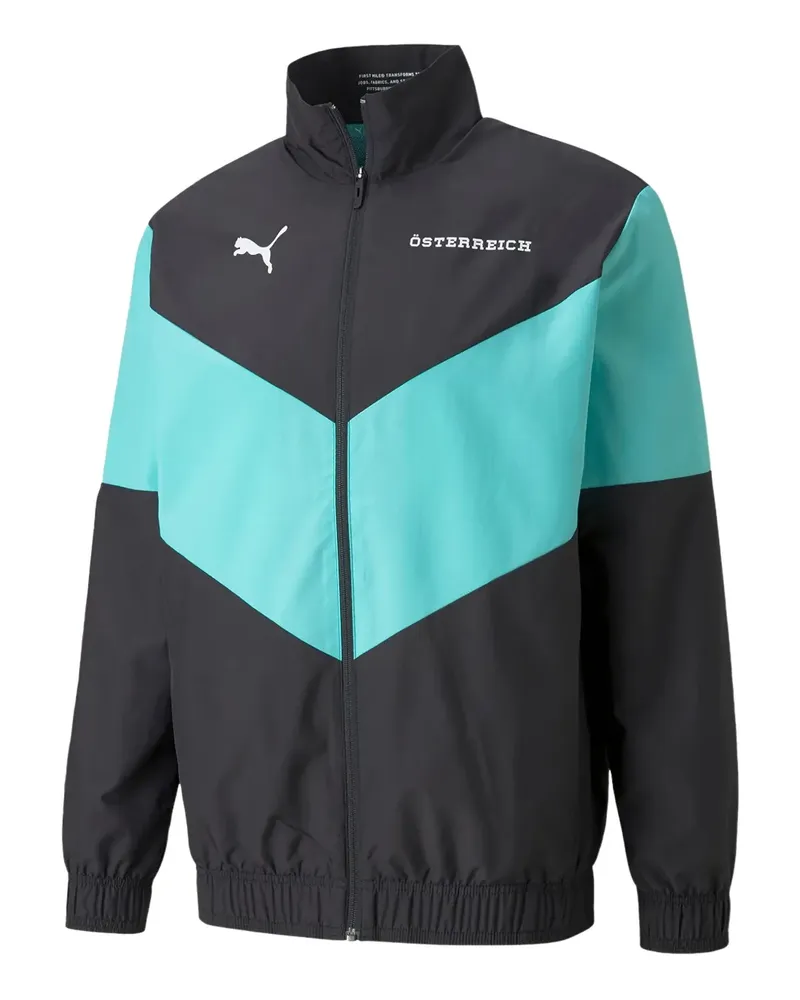 Puma Austria National Team Prematch Jacke - Schwarz Schwarz