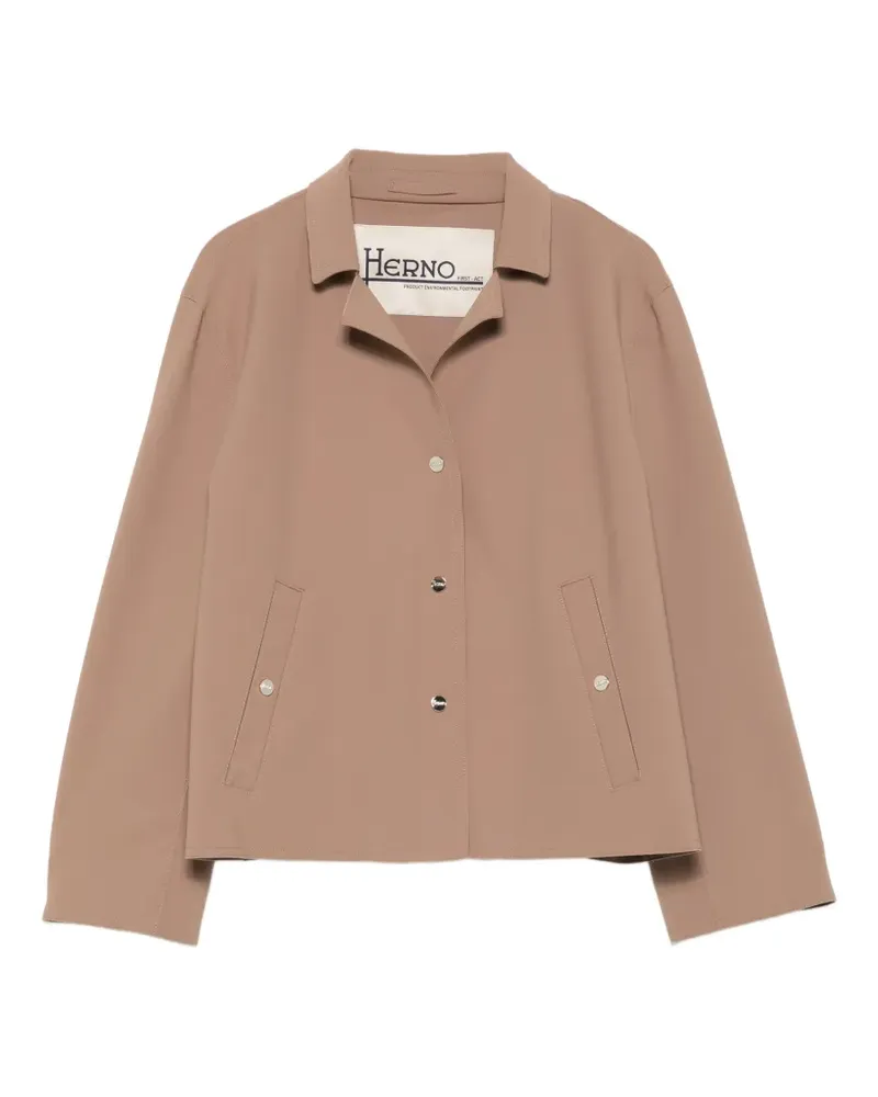 Herno Jacke mit Knöpfen - Braun Braun