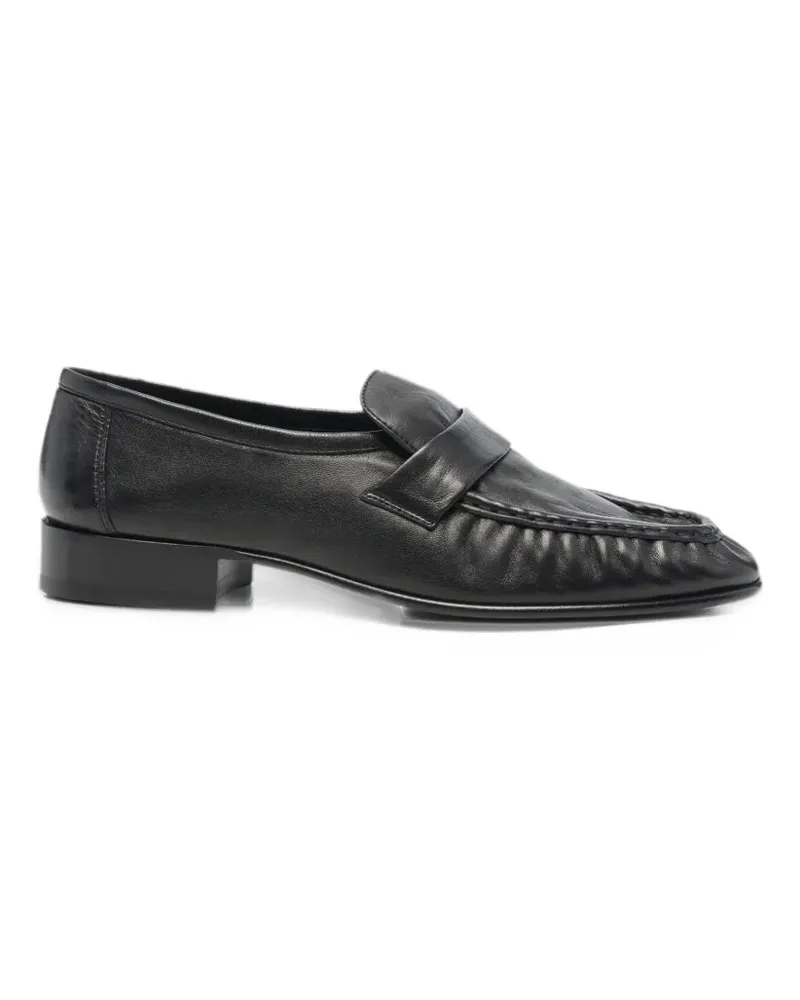 The Row Weiche Loafer - Schwarz Schwarz