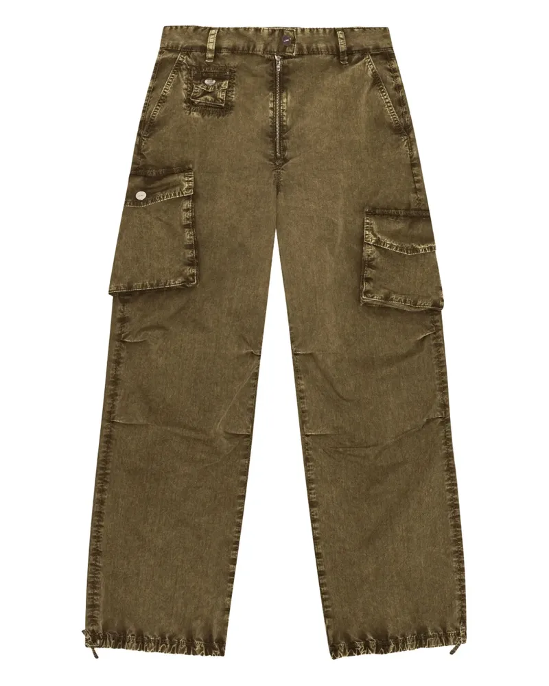 Ganni Klassische Cargohose - Grün Grün
