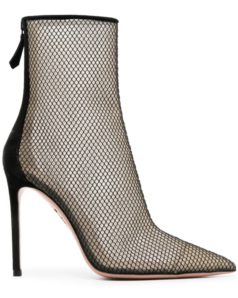 Aquazzura Wild Thoughts Stiefeletten 105mm - Schwarz Schwarz