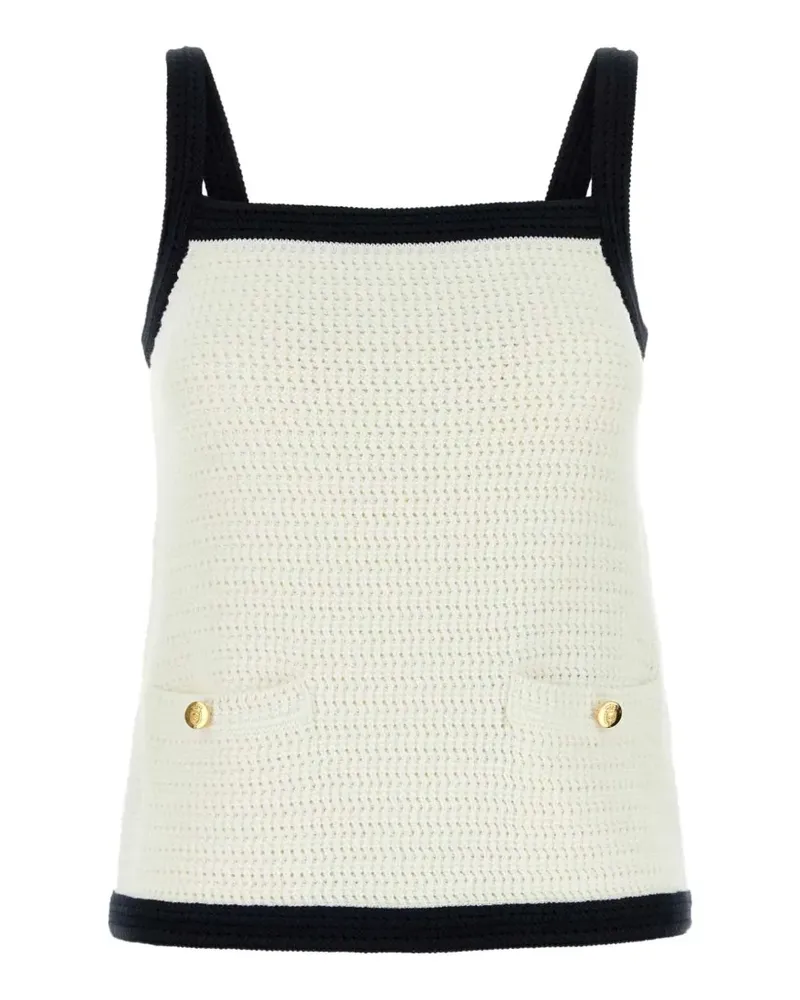 Gucci Gehäkeltes Trägershirt - Nude Nude