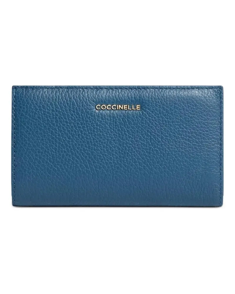 Coccinelle logo-appliqué wallet - Blau Blau