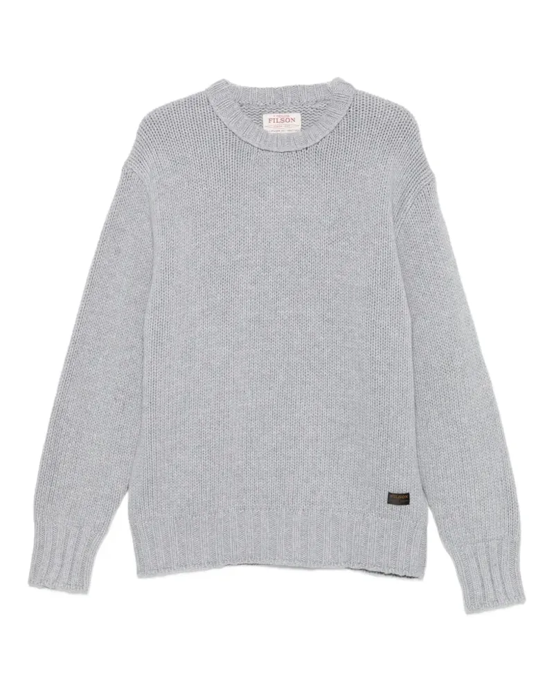 Filson Grob gestrickter Pullover - Grau Grau