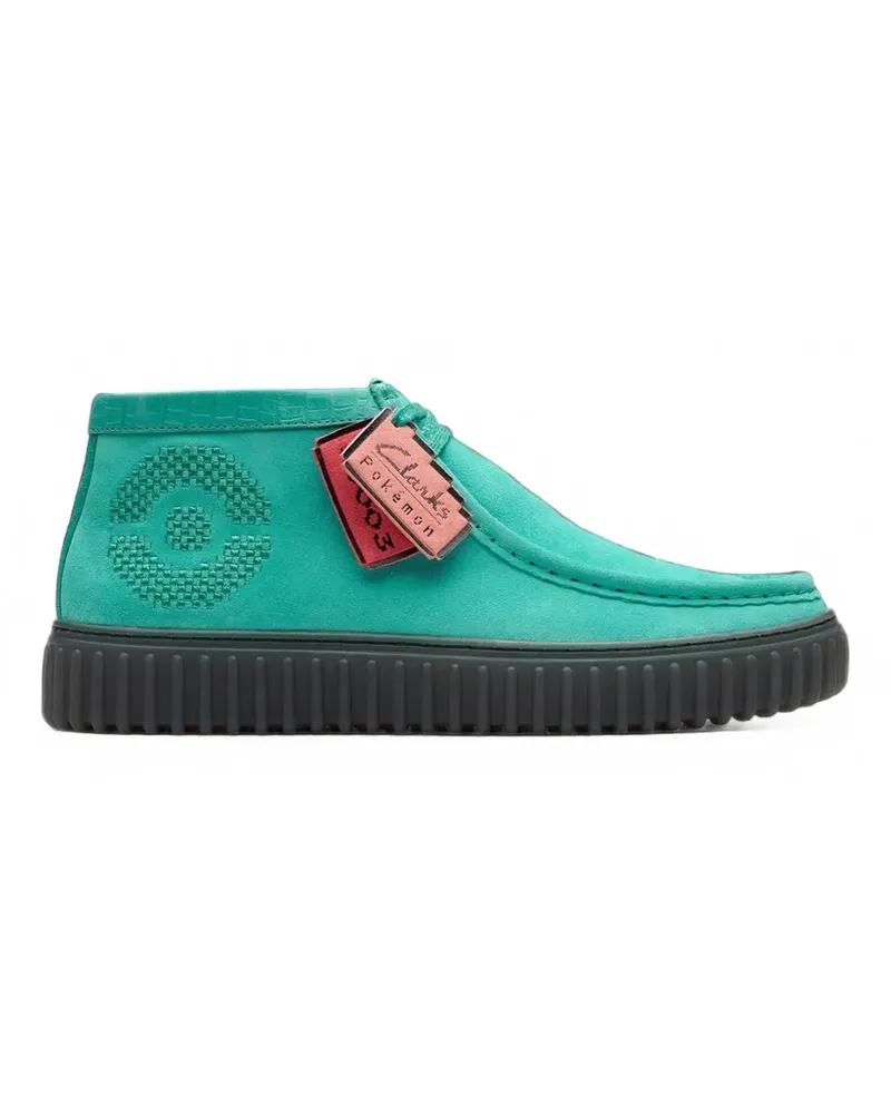 Clarks Torhill Explore Pokémon Venusaur Schnürschuhe - Grün Grün