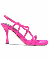 Proenza Schouler Square Strappy Sandalen 90mm Rosa