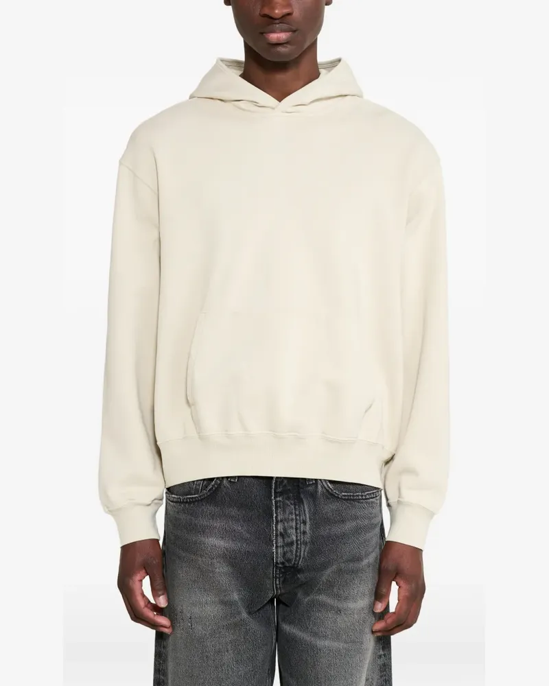 Lady White Co. Mini cropped hoodie - Weiß Weiß