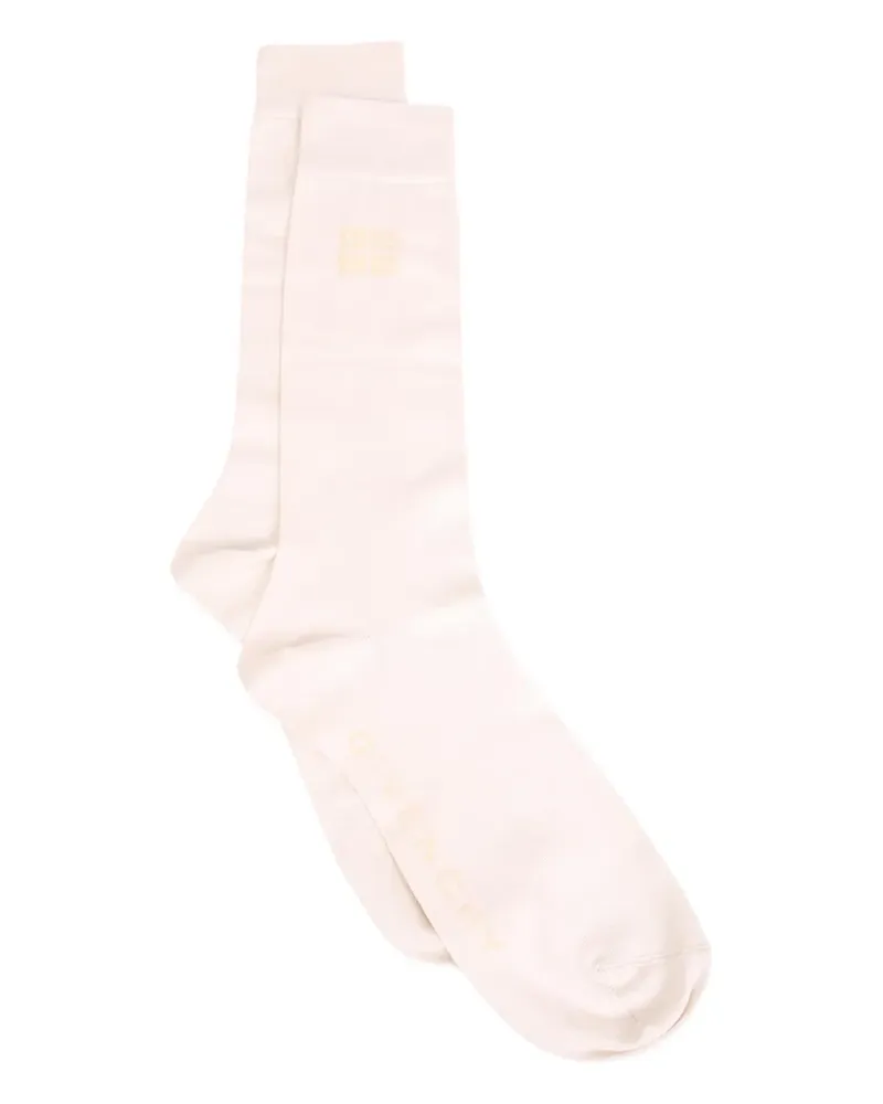Givenchy Socken mit Logo - Nude Nude