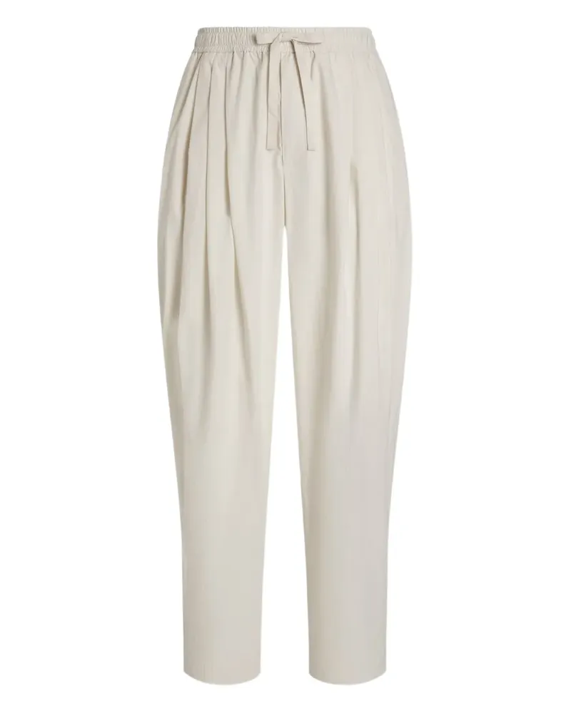 Dolce & Gabbana Bundfaltenhose mit Kordelzug - Nude Nude