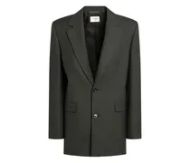 Einreihiges Sakko mit Klappentasche - Grün