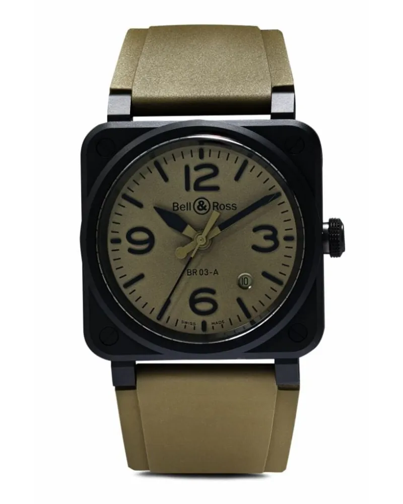 Bell & Ross BR 03 Military 41mm - Grün Grün