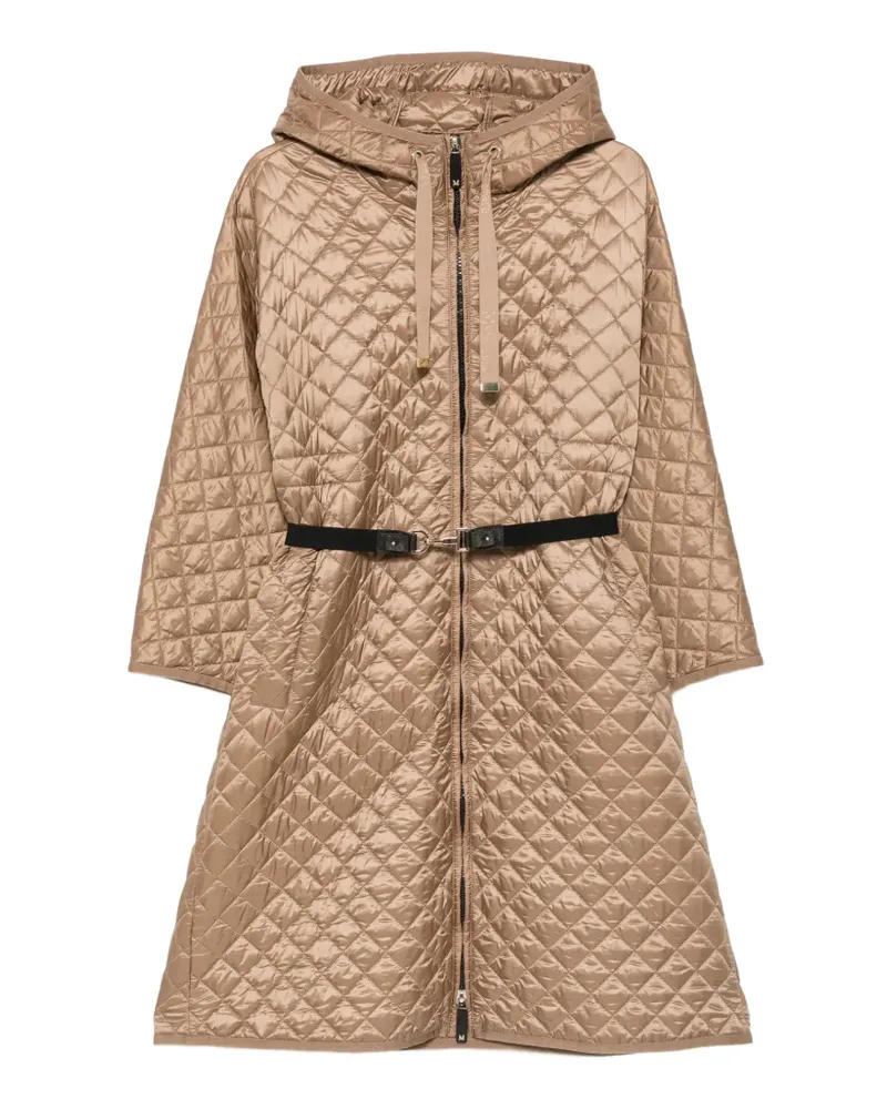 Max Mara Mtcbuono hooded padded coat - Braun Braun
