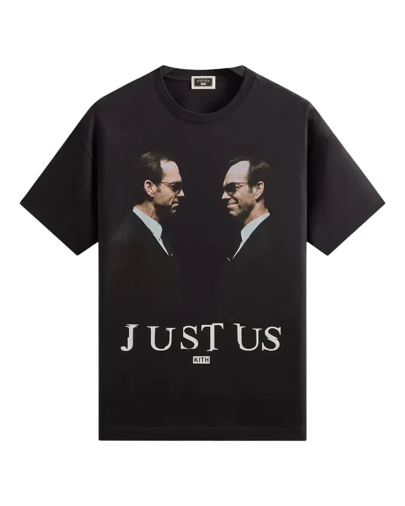 KITH x The Matrix The Agent graphic-print T-shirt - Schwarz Schwarz