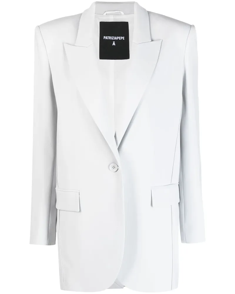 Patrizia Pepe Essential Blazer Grau