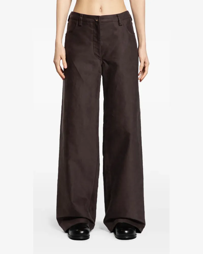 Ziggy Chen Hose mit geradem Bein - Violett Violett