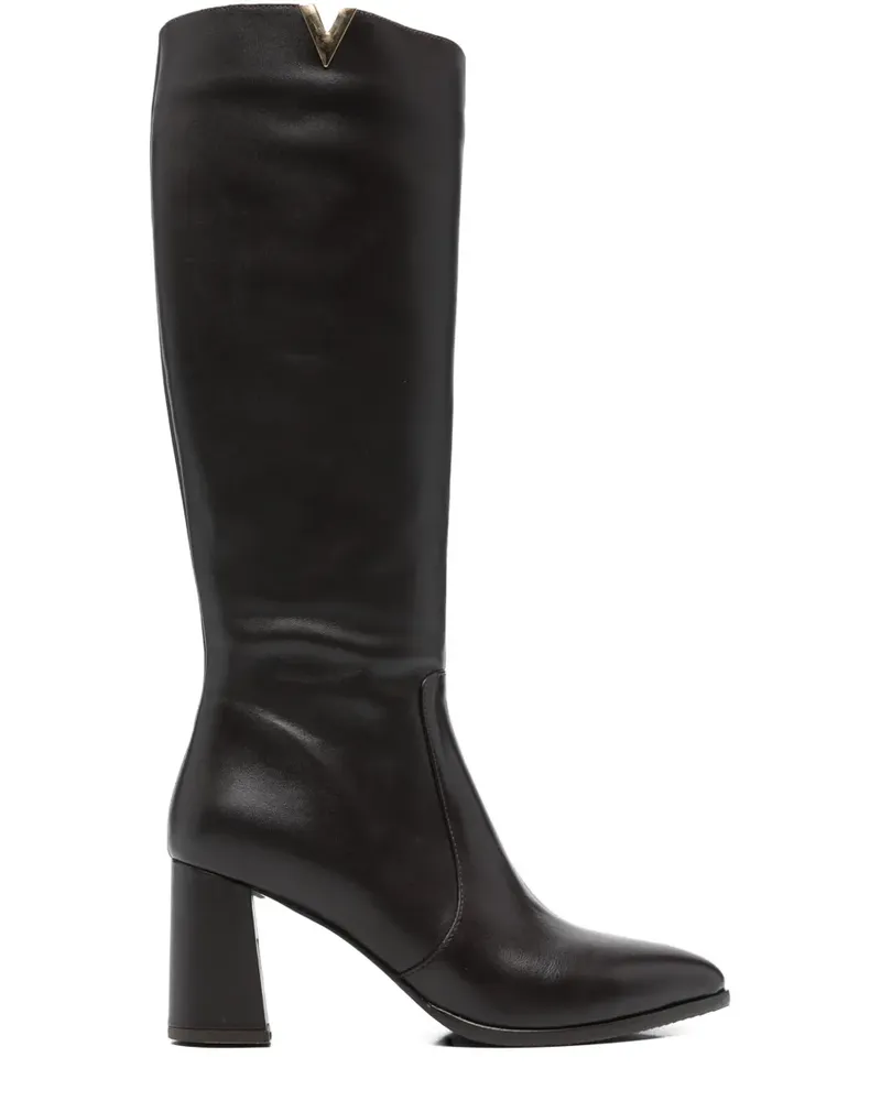Albano L'Amour Stiefel mit Reißverschluss - Braun Braun