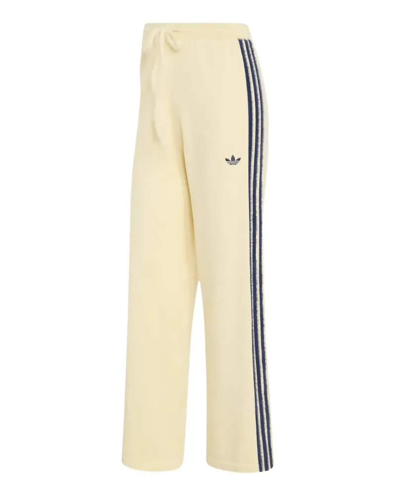 adidas Gestrickte Firebird Jogginghose - Gelb Gelb