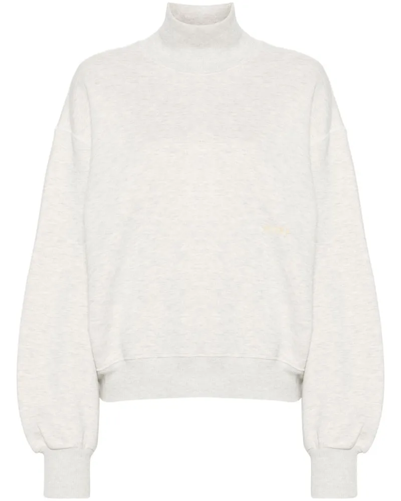 AUTRY Jersey-Sweatshirt mit Rollkragen - Nude Nude
