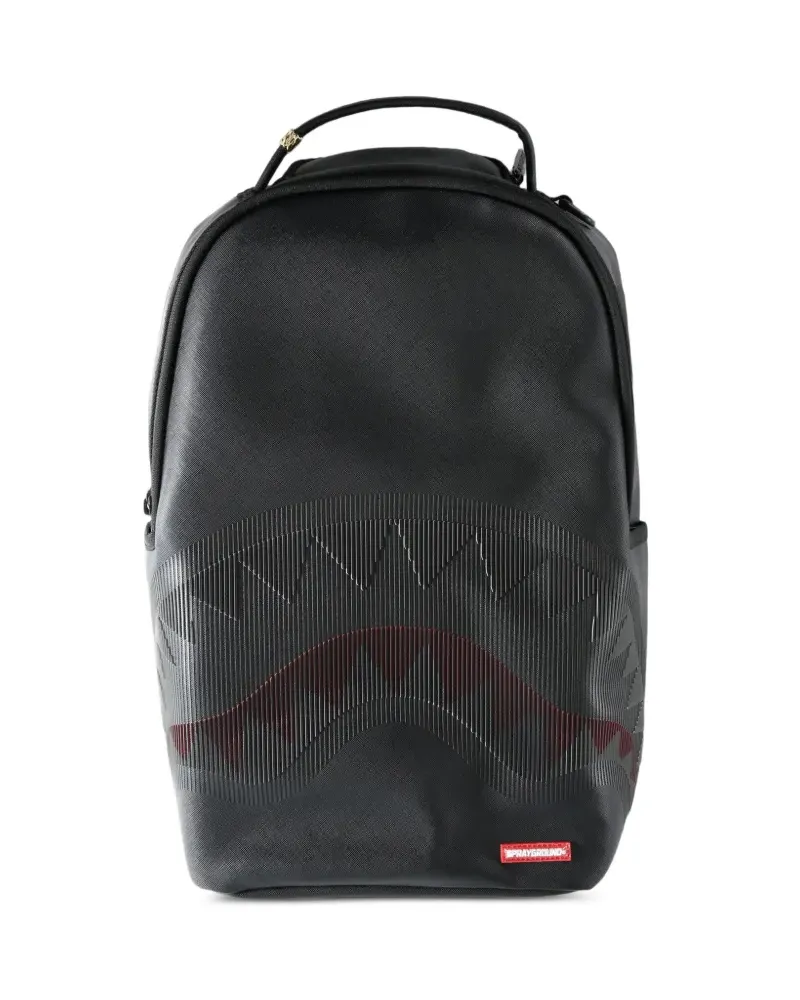 Sprayground Disappearing Shark Rucksack - Schwarz Schwarz
