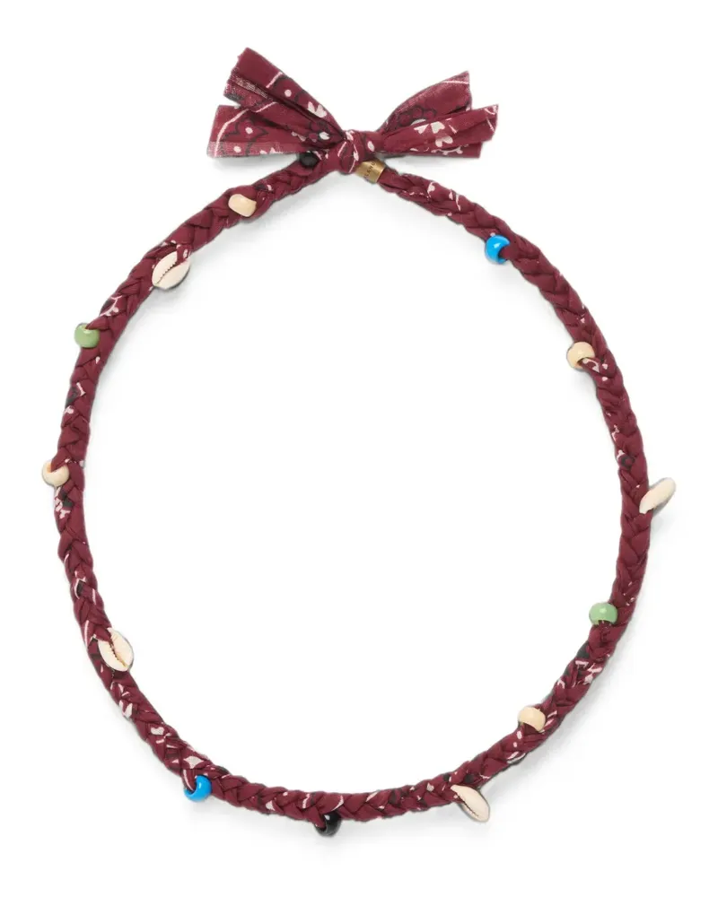 Alanui bead-embellished necklace - Rot Rot