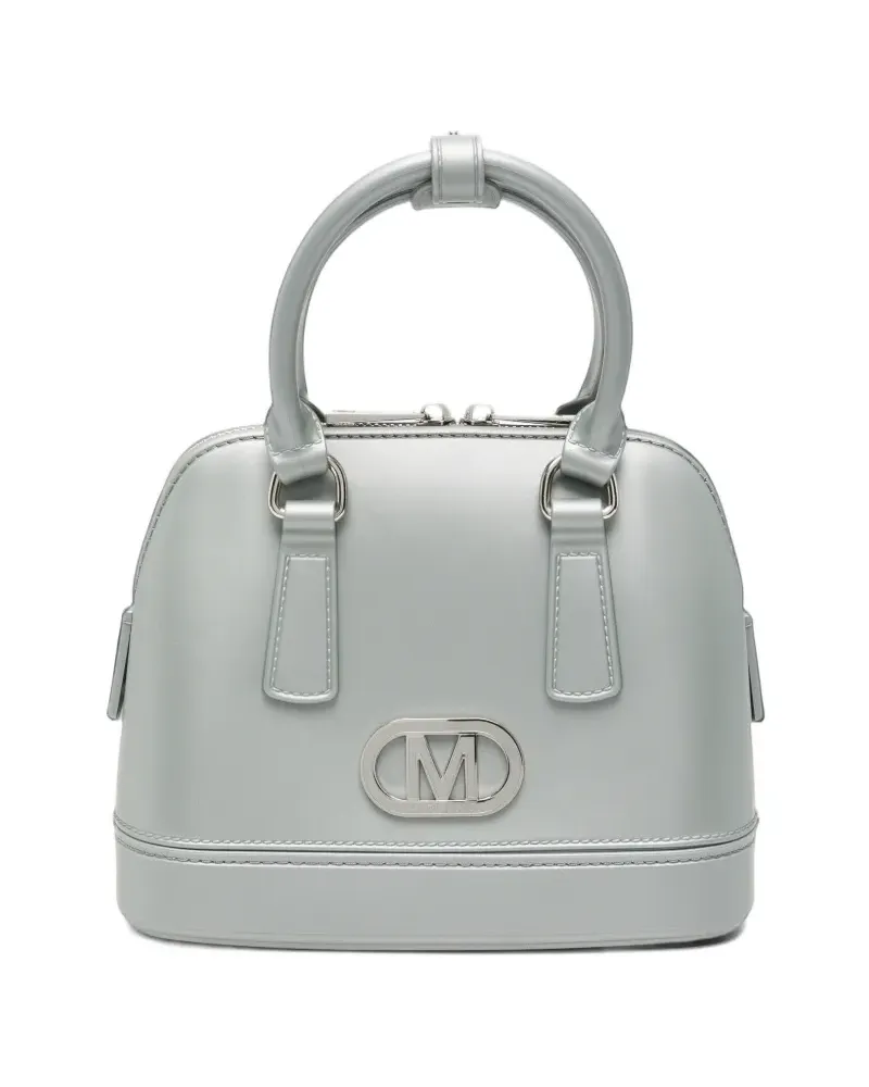 MARC ELLIS Flat Maddy logo-plaque tote bag - Grau Grau