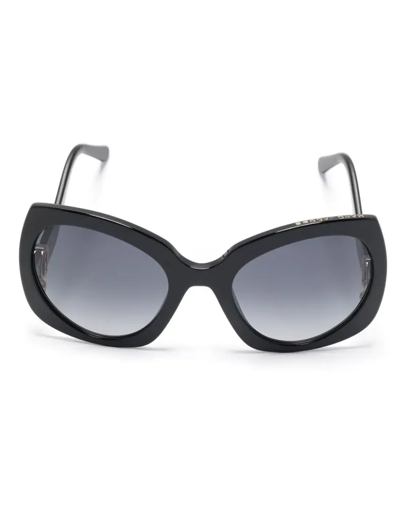 Marc Jacobs The J Marc Upside Down Sonnenbrille - Schwarz Schwarz
