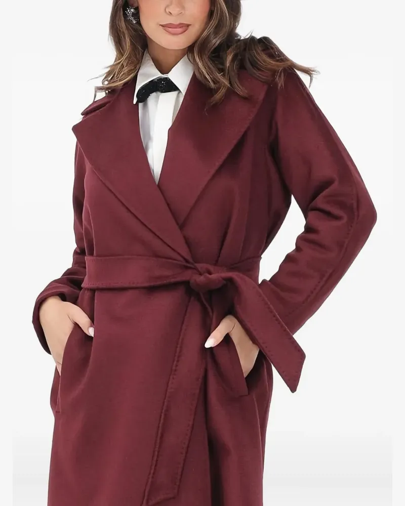 Max Mara belted coat - Rot Rot
