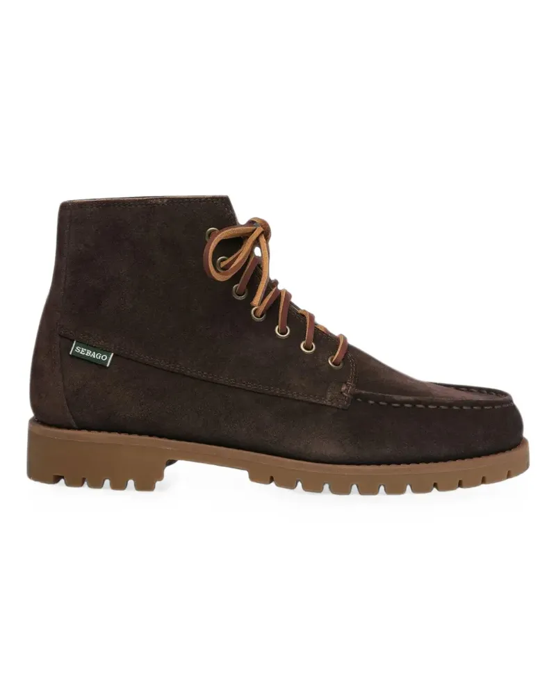 Sebago Parker Schnürstiefel aus Wildleder - Braun Braun