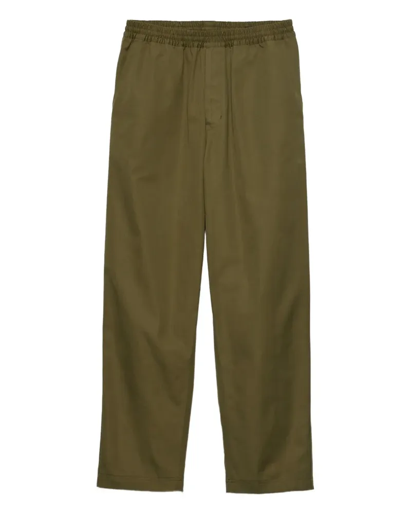 Prada Hose mit aufgesetzter Tasche mit Triangel-Logo - Grün Grün
