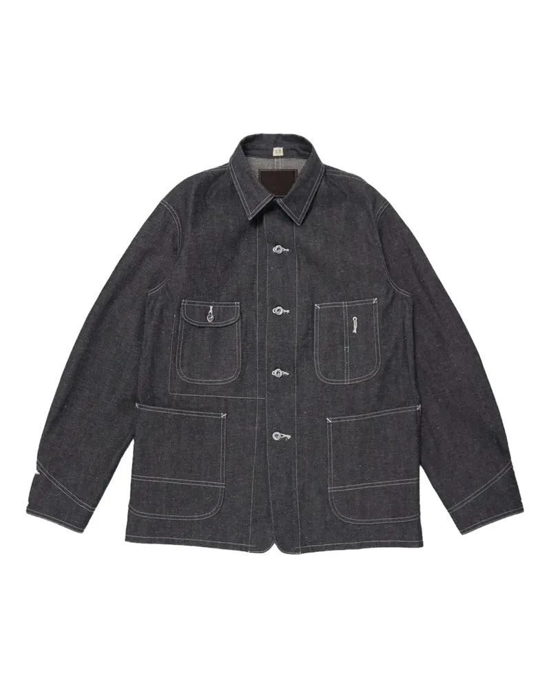 Taiga Takahashi Lot.716 Jeansjacke - Grau Grau