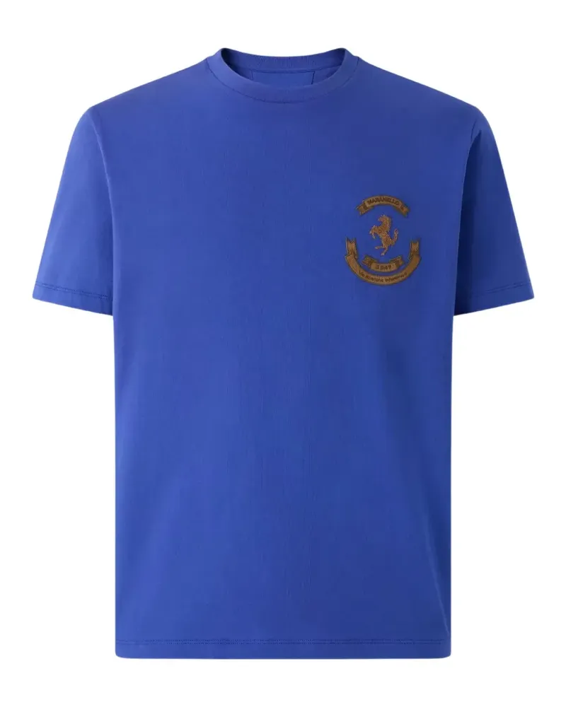 Ferrari T-Shirt mit rundem Ausschnitt - Blau Blau