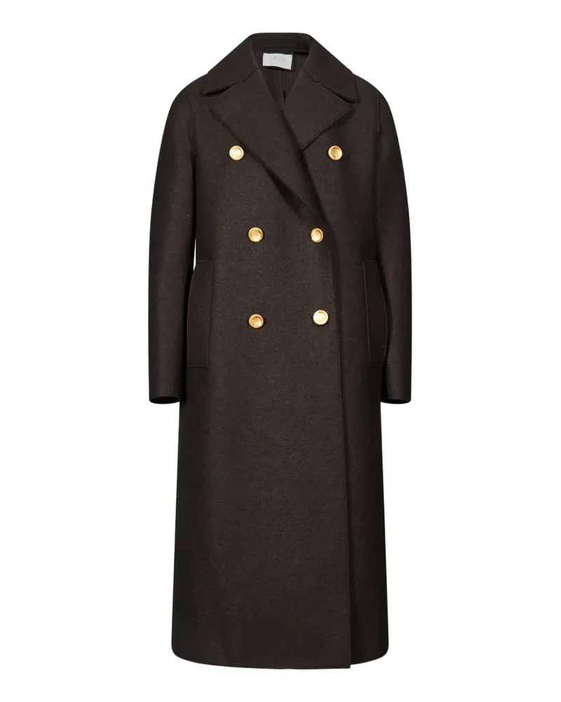 Harris Wharf London Cabanjacke mit fallendem Revers - Braun Braun