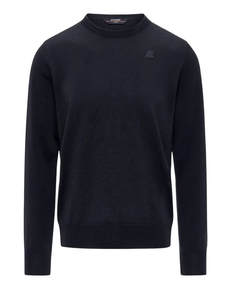 K-Way Sebastien Pullover mit rundem Ausschnitt - Schwarz Schwarz