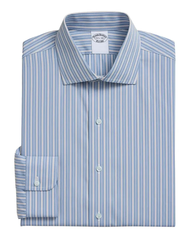 Brooks Brothers Gestreiftes Hemd - Blau Blau