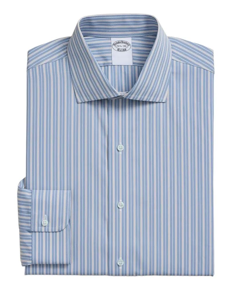 Brooks Brothers Gestreiftes Hemd - Blau Blau