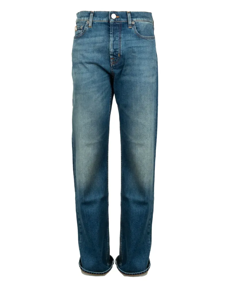Jacob Cohën buttoned trousers - Blau Blau