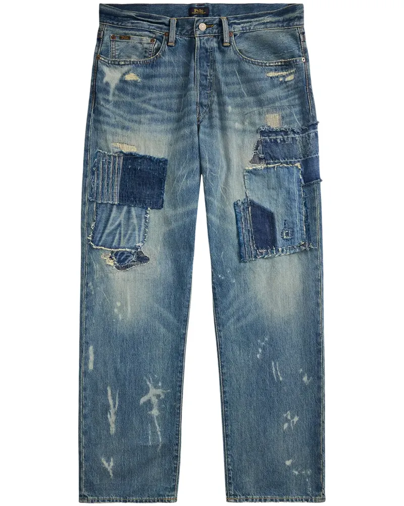 Ralph Lauren Jeans mit Patch-Detail - Blau Blau