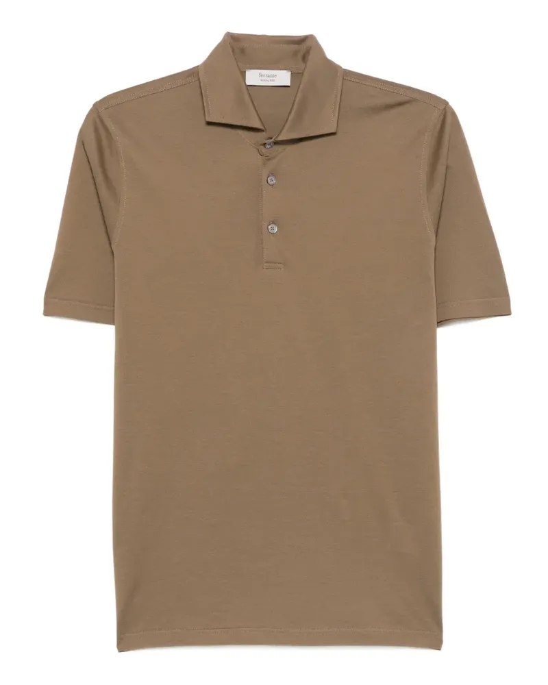 Ferrante Poloshirt aus Piqué - Braun Braun
