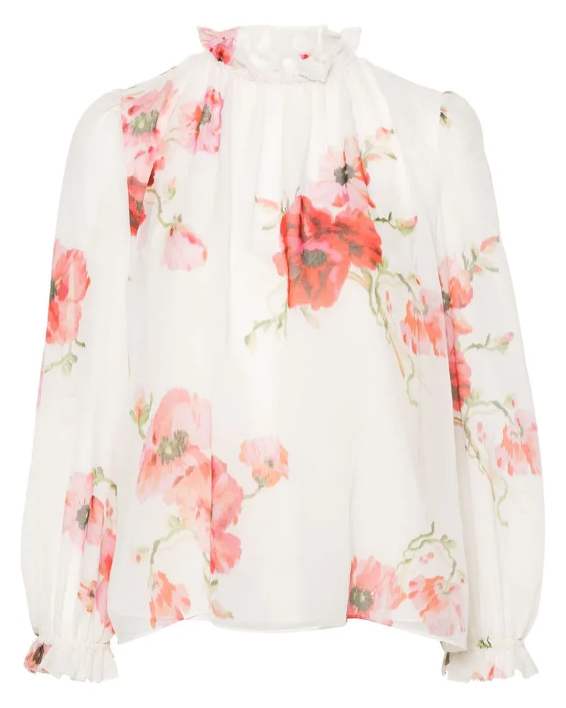 Zimmermann Lightburst Billow Bluse - Nude Nude