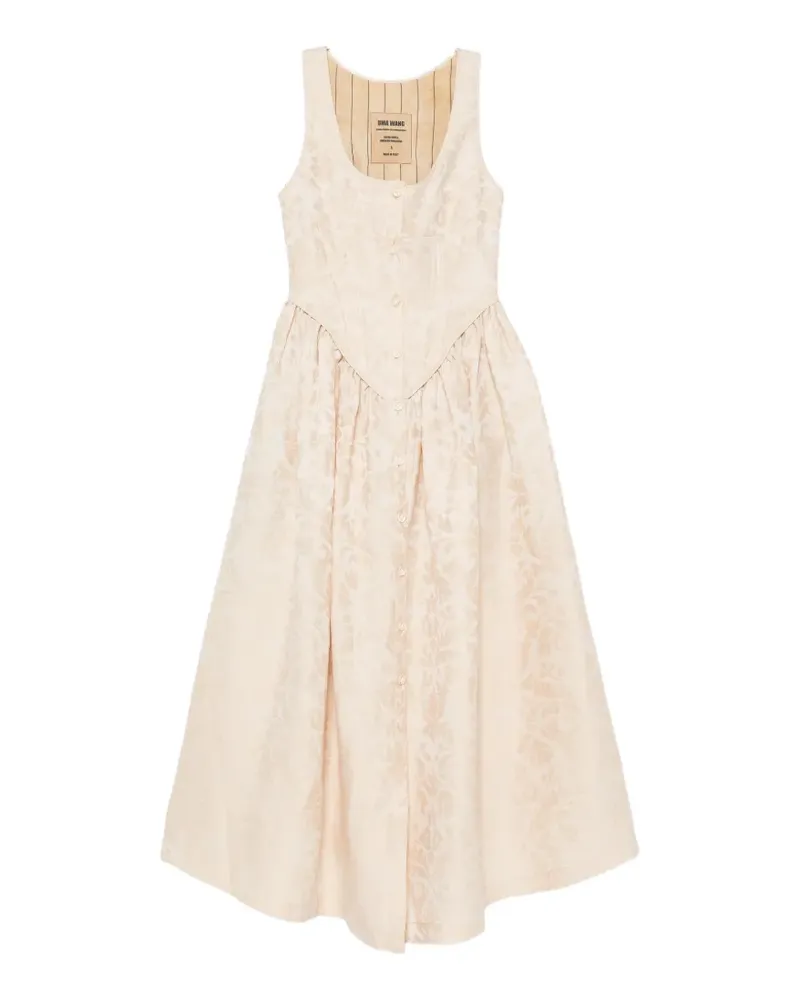 Uma Wang Aveer midi dress - Nude Nude