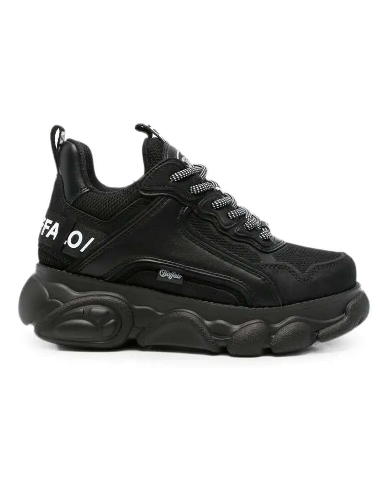 Buffalo Sneakers mit dicker Sohle - Schwarz Schwarz