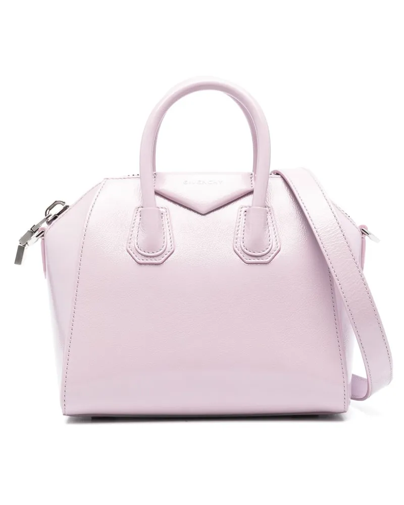 Givenchy Mini Antigona Handtasche - Violett Violett