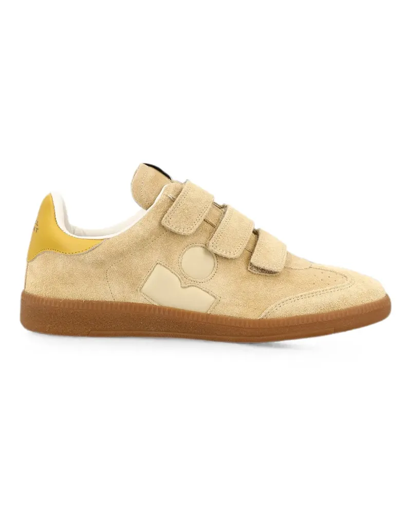 Isabel Marant Beth touch-strap sneakers - Nude Nude