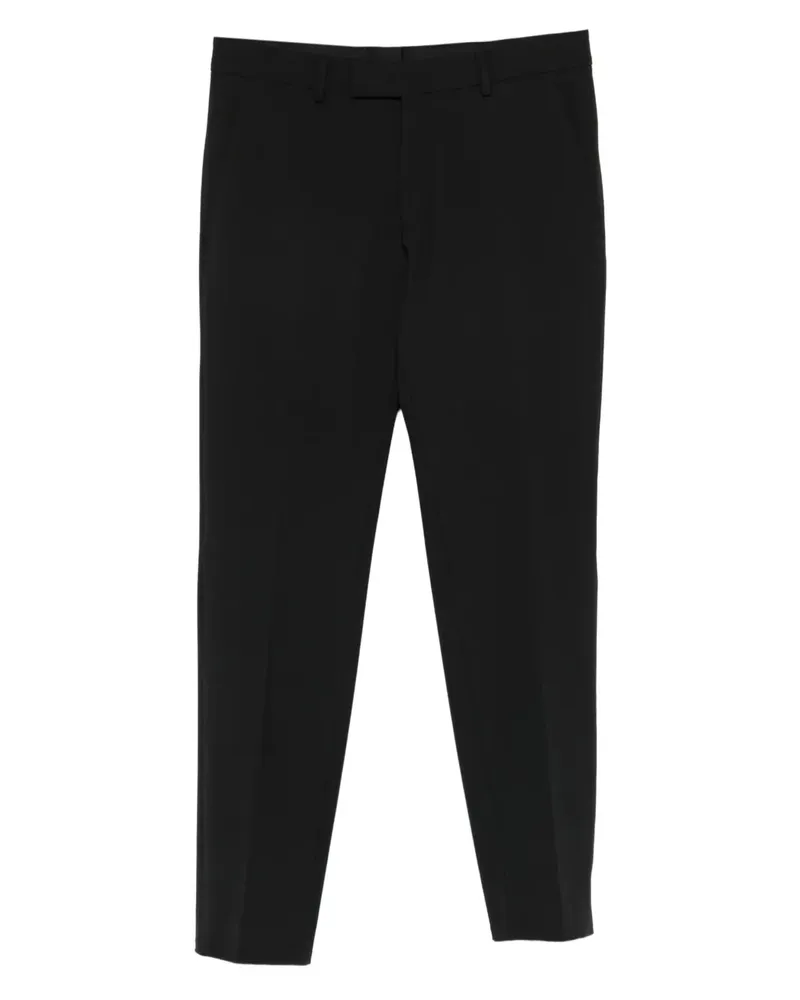Karl Lagerfeld flat-front tailored trousers - Schwarz Schwarz
