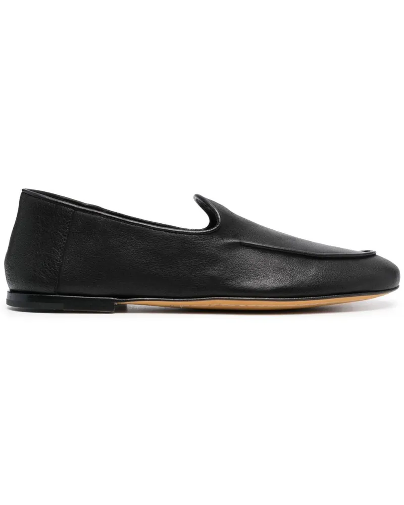 Officine Creative Italia Loafer mit mandelförmiger Kappe - Schwarz Schwarz