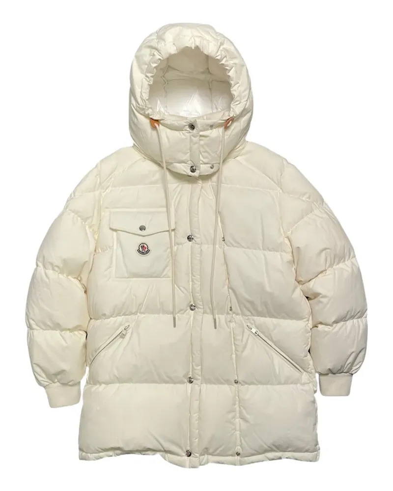 Moncler Karakorum hooded down jacket - Nude Nude