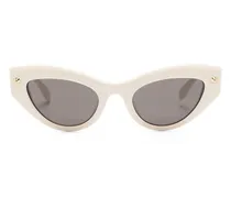 Cat-Eye-Sonnenbrille mit spitzen Nieten